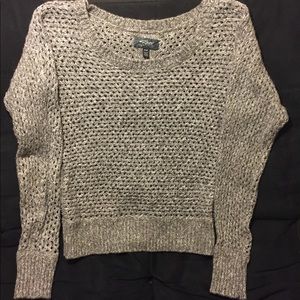 Silver Jeans knitted gray sweater size S